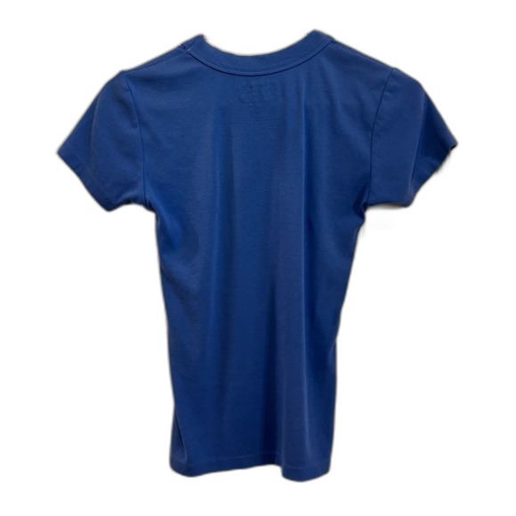 BIG BUD PRESS Blue Short Sleeve T Shirt Tee Top  Women's Size Petite - Picture 5 of 8